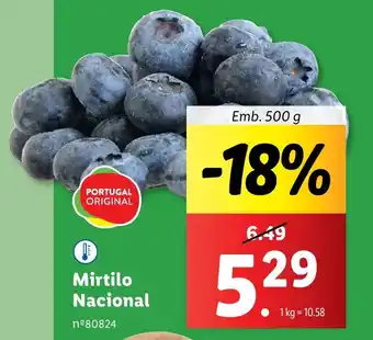 Mirtilo Nacional Emb. 500 g