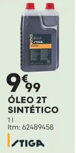 Bricomarché STIGA ÓLEO 2T SINTÉTICO 1L promoção