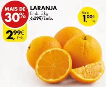 Pingo Doce LARANJA Emb. 3kg promoção