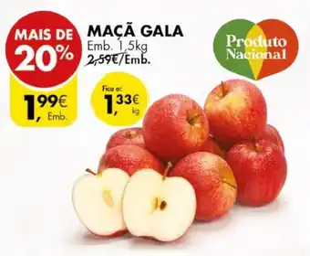 Pingo Doce MAÇÃ GALA Emb. 1,5kg promoção