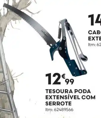 Bricomarché TESOURA PODA EXTENSIVEL COM SERROTE promoção