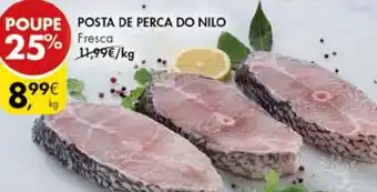 Pingo Doce POSTA DE PERCA DO NILO Fresca promoção