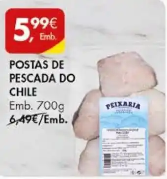 Pingo Doce POSTAS DE PESCADA DO CHILE Emb. 700g promoção