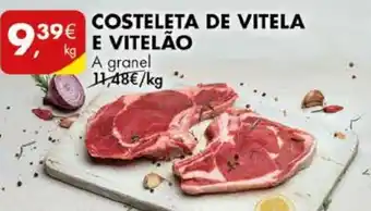 Pingo Doce COSTELETA DE VITELA E VITELÃO A granel promoção