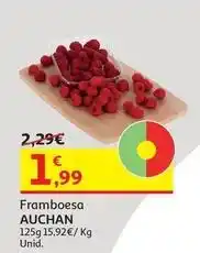 Auchan Auchan - framboesa promoção
