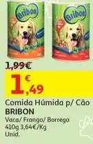 Auchan Bribon - comida húmida p/ cão promoção