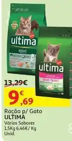 Auchan Ultima - ração p/ gato promoção