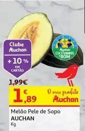Auchan Auchan - melão pele de sapo promoção