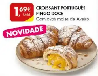 Pingo Doce CROISSANT PORTUGUÊS PINGO DOCE promoção