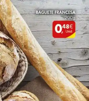 Pingo Doce BAGUETE FRANCESA 200g promoção