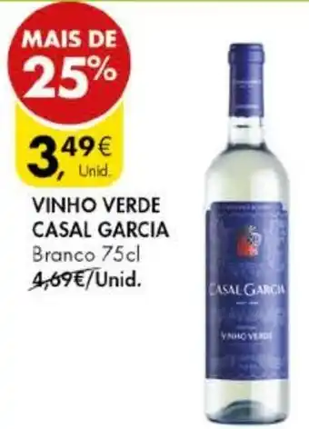 VINHO VERDE CASAL GARCIA Branco 75cl