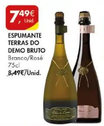 Pingo Doce ESPUMANTE TERRAS DO DEMO BRUTO Branco/Rosé 75cl promoção