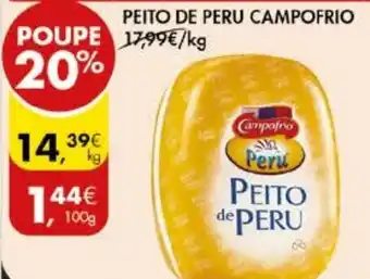 Pingo Doce PEITO DE PERU CAMPOFRIO kg promoção