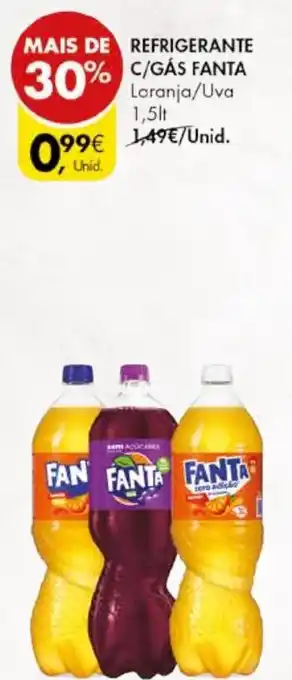 REFRIGERANTE C/GAS FANTA 1.5lt
