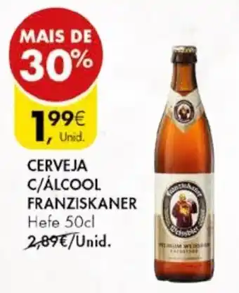 CERVEJA C/ÁLCOOL FRANZISKANER Hefe 50cl