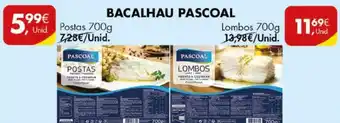 BACALHAU PASCOAL Postas 700g