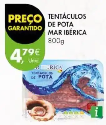 Pingo Doce TENTACULOS DE POTA MAR IBÉRICA 800g promoção