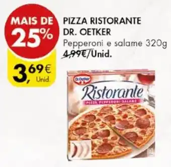Pingo Doce PIZZA RISTORANTE DR. OETKER 320g promoção