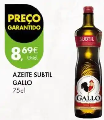Pingo Doce AZEITE SUBTIL GALLO 75cl promoção