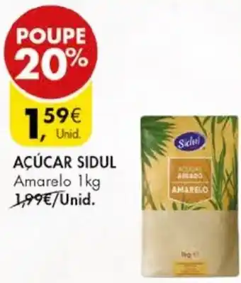 Pingo Doce AÇÚCAR SIDUL Amarelo 1kg promoção