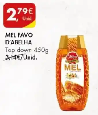 Pingo Doce MEL FAVO D'ABELHA Top down 450g promoção