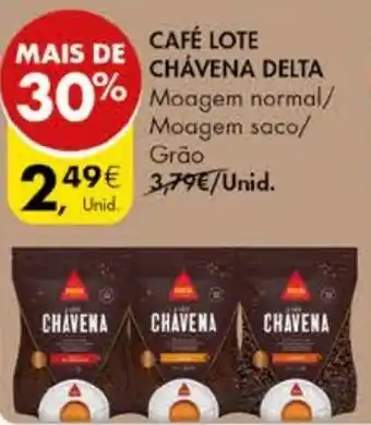 Pingo Doce CAFÉ LOTE CHÁVENA DELTA promoção