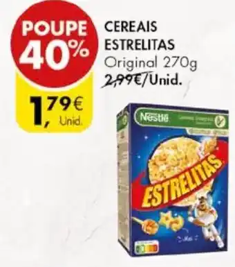 Pingo Doce CEREAIS ESTRELITAS Original 270g promoção