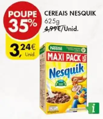 Pingo Doce CEREAIS NESQUIK 625g promoção