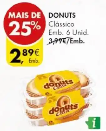 Pingo Doce Donuts classico Emb. 6 unid. promoção