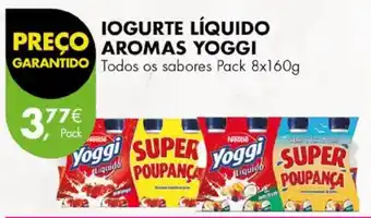 Pingo Doce IOGURTE LÍQUIDO AROMAS YOGGI promoção