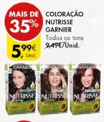 Pingo Doce COLORAÇÃO NUTRISSE GARNER promoção