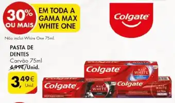 Pingo Doce PASTA DE DENTES Carvão 75ml promoção
