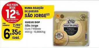 Intermarché São jorge - queijo dop promoção