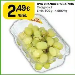 Intermarché Uva branca s/grainha promoção