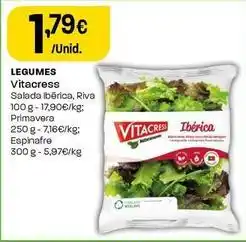 Intermarché Vitacress - legumes promoção