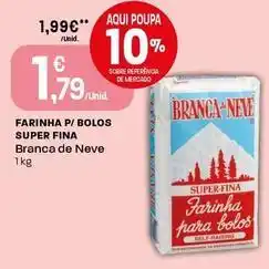 Intermarché Branca de neve - farinha p / bolos super fina promoção
