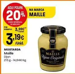 Intermarché Maille - mostarda promoção