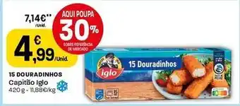 Intermarché Capitão iglo - 15 douradinhos promoção