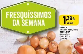 Intermarché Cebola promoção
