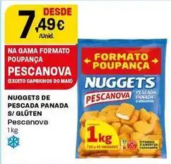 Intermarché Pescanova - nuggets de pescada panada s/ glúten promoção