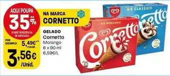 Intermarché Cornetto - gelado promoção