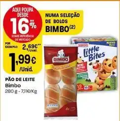 Intermarché Bimbo - pao de leite promoção