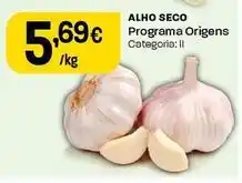 Intermarché Alho seco promoção