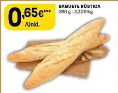 Intermarché Baguete rústica promoção
