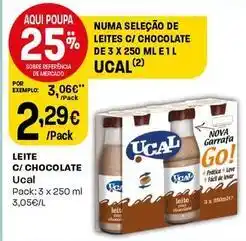 Intermarché Ucal - leite c/ chocolate promoção
