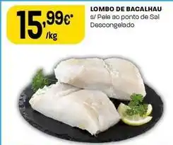 Intermarché Lombo de bacalhau promoção
