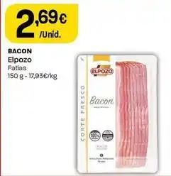 Intermarché Elpozo - bacon promoção