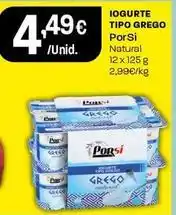 Intermarché Porsi - iogurte tipo grego promoção