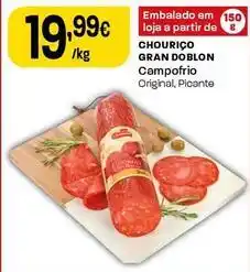 Intermarché Campofrio - chourico gran doblon promoção