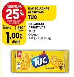 Intermarché Tuc - bolachas aperitivas promoção